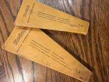 Kodak Retina Camera Close-Up Attachment Focusing Guides- 1:2, 1:3 Nib Rare Finds