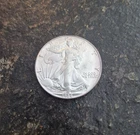 1986 American Silver Eagle 1 Troy Oz .999 Fine Silver