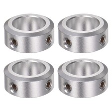4pcs Shaft Collar Aluminum Alloy Set Screw Shaft Collars 15mm 24mm 10mm