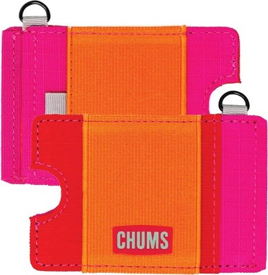 Chums Bandit Lo-Pro Minimalist Wallet - Compact RFID Wallet with Keyring & Elast