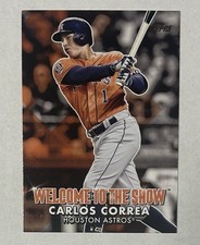 2022 Topps Welcome To The Show, Carlos Correa #WTTS-30 Houston Astros SS