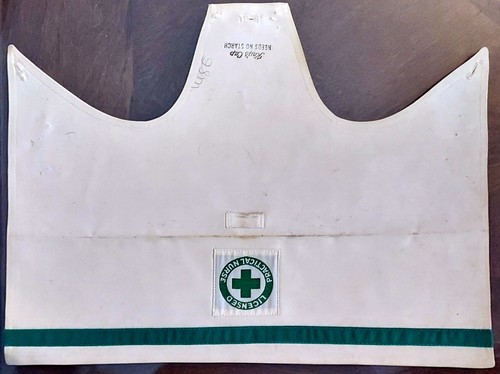 Orig Mid-20thCent Licensed Practical Nurse LPN Nursing Uniform Cap Estate Item a