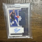 Panini 2019-20 One Kristaps Porzingis Jersey Auto #DJA-KPZ 30/49 Mavericks