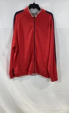 Tommy Bahama Men's Red MLB Los Angeles Angels Full Zip Sweater Jacket Size XL