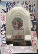 The Wizard Of Oz Ruby Spheres Anniversary Clock Pendulum Porcelain Box Flaws