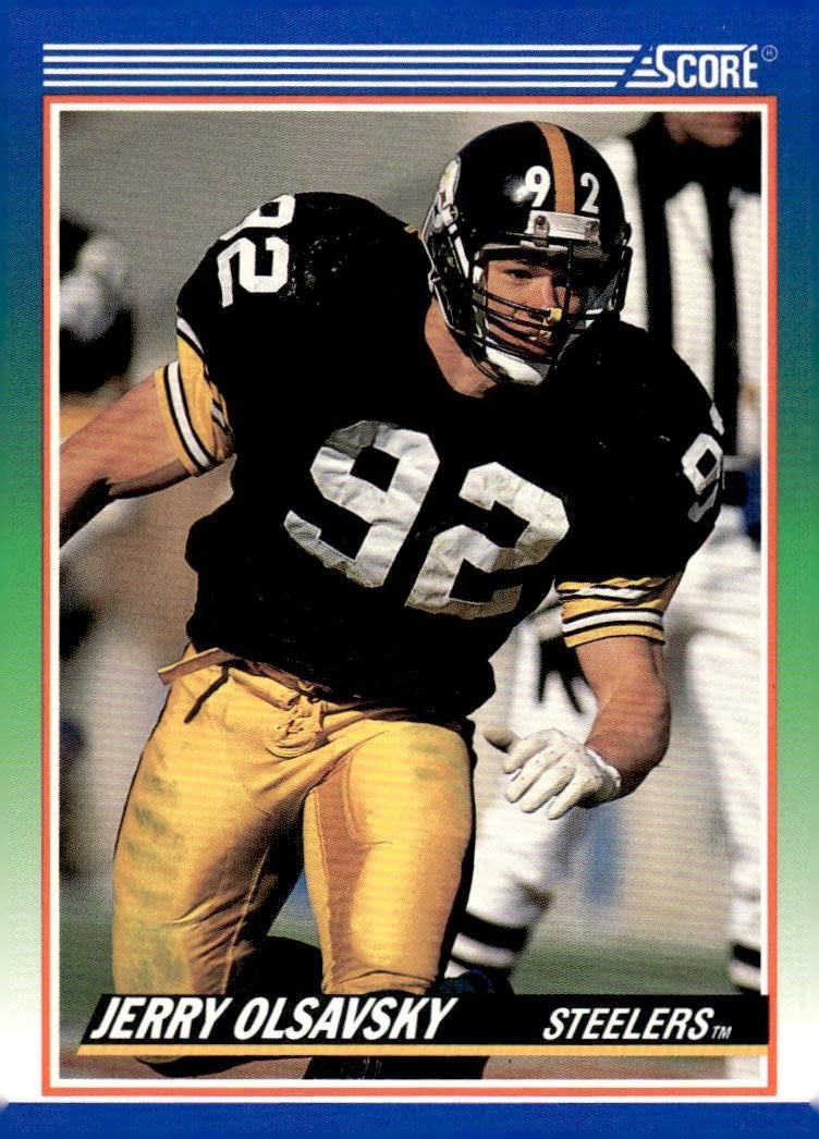 1990 Score #367 Jerry Olsavsky