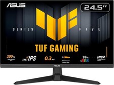 ASUS TUF VG259Q5A 24.5" Fast IPS Full HD 200Hz 0.3ms Gaming Monitor (No HDMI)