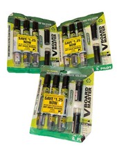 Lot of 3-Pilot V Board Master Dry Erase WhiteB Markers Black 3 pack w/2 Refills