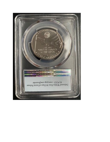 2019-D .50 100th Anniversary American Legion Half Commemorative PCGS MS69 - Picture 2 of 2