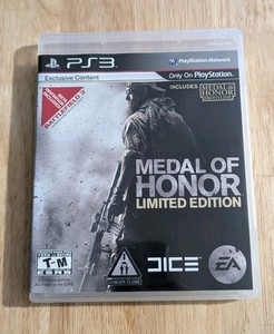 Jeu PS3 Medal Of Honor – Complet, Bon état, édition Tierce, Made In France