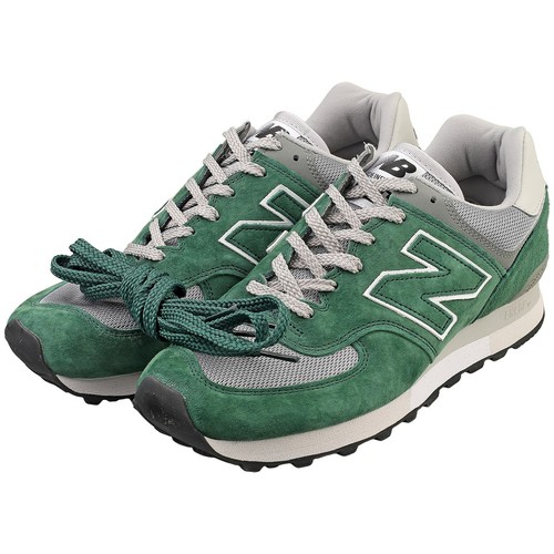 New Balance 576 Hergestellt in England Herren Mode Turnschuhe in Grün Grau - 11,5 US - Bild 8 von 8