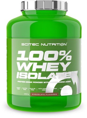 Scitec Nutrition 100% Whey Isolate, 1816 g Dose, Schokolade