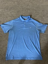 Callaway Opti-Dri Golf Polo Mens XXL Short Sleeve Shirt Performance Blue