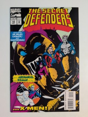 Secret Defenders #19 Dr Druid Comic Book Marvel Comics 1994