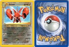 Pokémon TCG Scizor Neo Discovery Card 29/75 Unlimited Rare