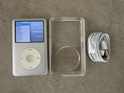 【美品】Apple iPod classic 160GB MC293J/A Apple iPod Classic 160GB MC293J/A the 6th generation New Battery
