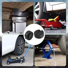 2 Pezzi Tampone in Gomma per Cric, Supporto Universale in Gomma.