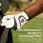 Golf Gloves Men Left Hand 3 Pack All Weather Grip for Serious Performance Medium — photo 5