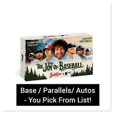 2023 Topps x Bob Ross The Joy of Baseball - Base / Parallels / Autos - You Pick!