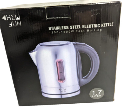 Hew Jun Stainless steel electric kettle NIB