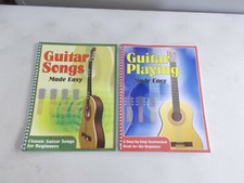 2 GUITAR SONGS PLAYING MADE EASY STEP BY STEP INSTRUCTION BEGINNER CLASSIC