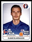 Panini Euro 2016 Elmar Bjarnason Iceland No. 621