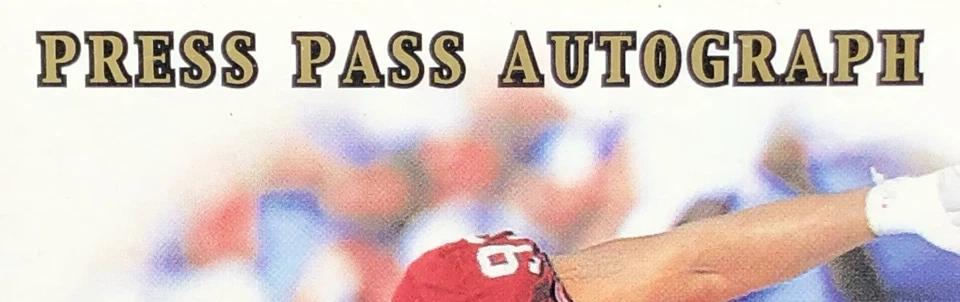 Press Pass SE 2001 Richard Seymour en tarjeta automática tinta azul SSP ¡Tarjeta de novato! RARO! Foto 3 de 4