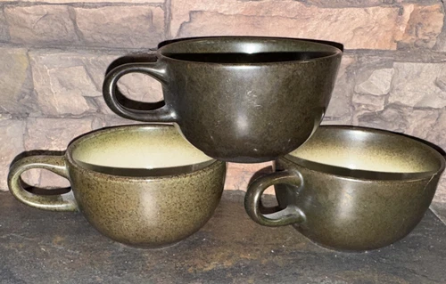 2 Edith Heath Mug Sea Sand Stoneware Studio Ceramics Coffee Cup Pottery