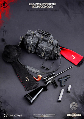 1/6 DAMTOYS GK001MX Gang's Kingdom - Spade J -Memories Ver. Male