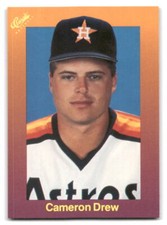 Cameron Drew 1989 Classic Baseball #135 Houston Astros