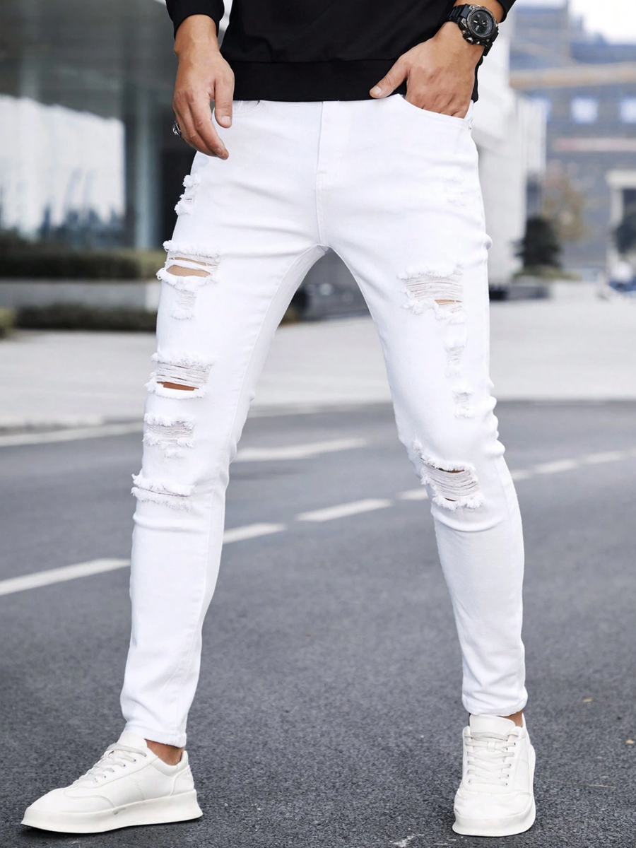 Pantalones ® Para Hombres de Vestir Elegante Moda Pantalón