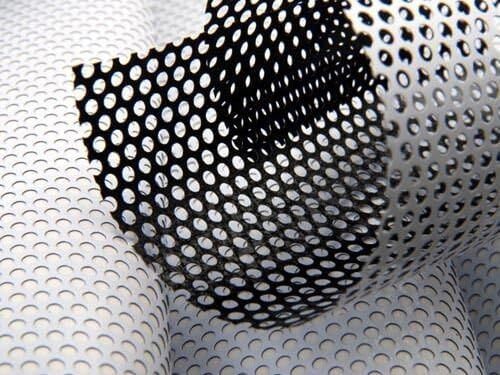One-Way Perforated Vinyl Privacy Window Film Adhesive Glass Wrap Roll 0.5ftx54" - Picture 3 of 3