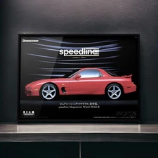 90s Authentic Ad Poster speedline × MAZDA RX-7 Mk3 FD3S , ε֮fini FC spirit-R