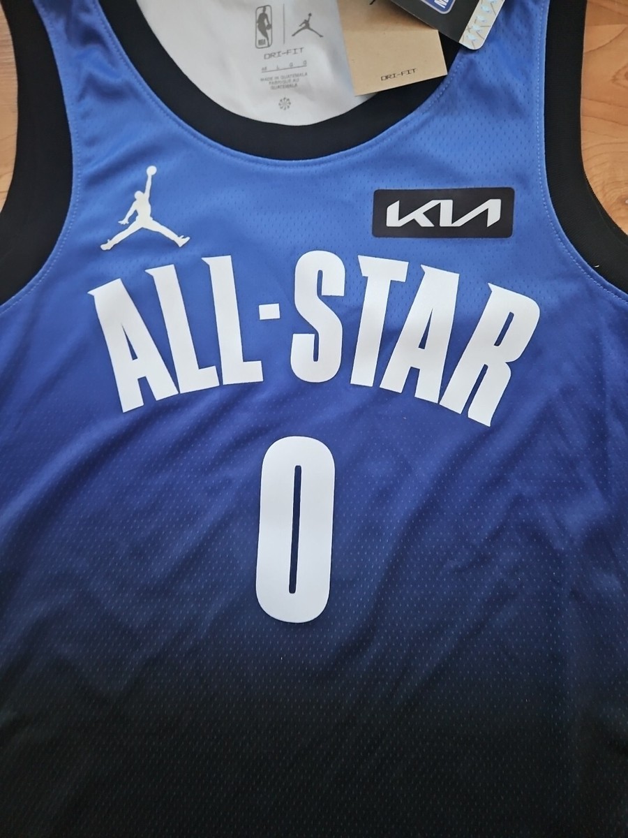 Jayson Tatum 2023 All-Star Jersey Size 48 Large L Black Blue