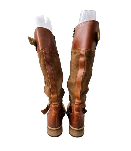 Timberland Damenstiefel Bethel hoch seitlicher Reißverschluss Schnalle Reiten Leder Damen 6,5 - Bild 4 von 10