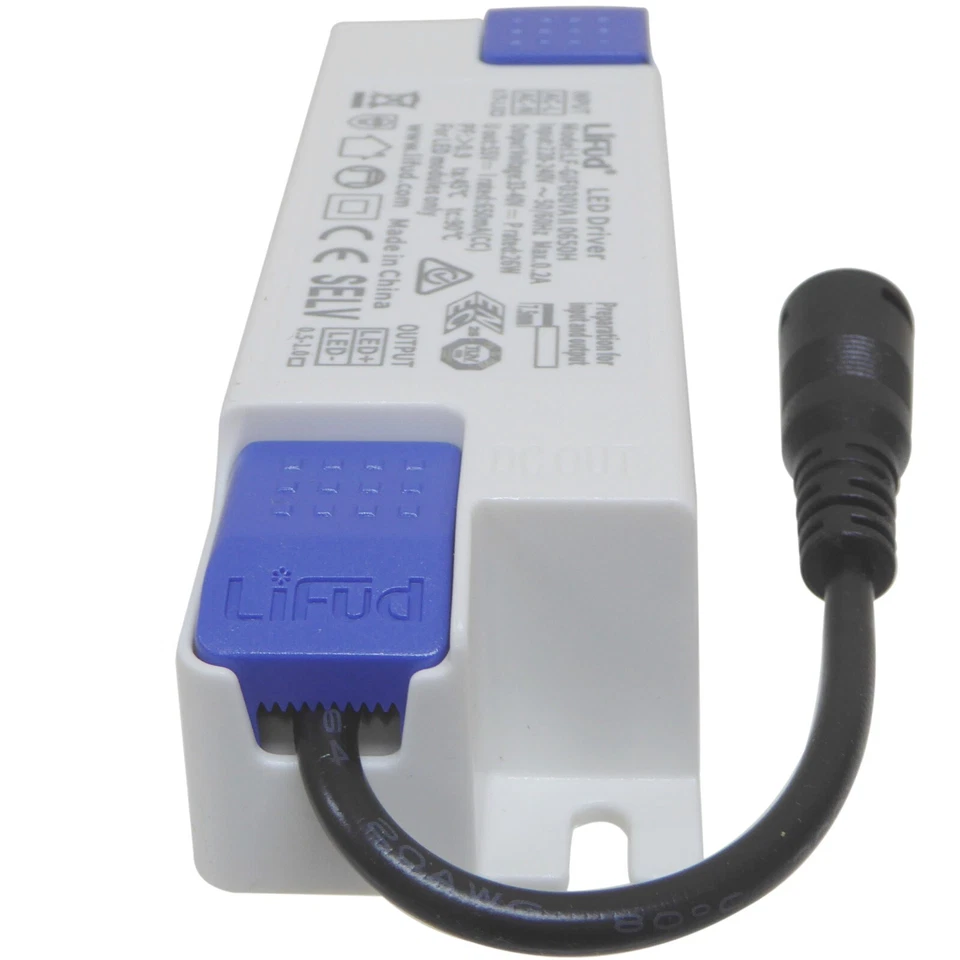 LED Driver Power Supply 230V for 25W LED Panel 33-40V DC 650mA Out Flicker Free - Image 3 of 4