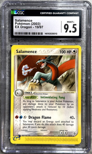 Salamence graded CGC 9.5 for sale on eBay