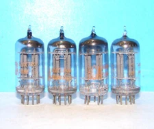 5963 RCA 4 radio audio electron amplifier vacuum tubes valve tested 12AU7A ECC82
