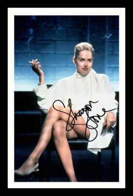 Sharon Stone - Basic Instinct Autograph Signed Framed Photo | eBay