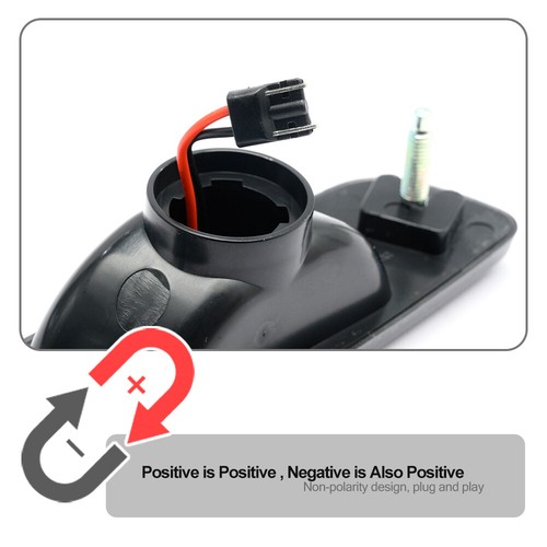For Lexus IS300 GS300 GS400 GS430 LS400 Smoked LED Bumper Side Marker Light - Picture 5 of 12