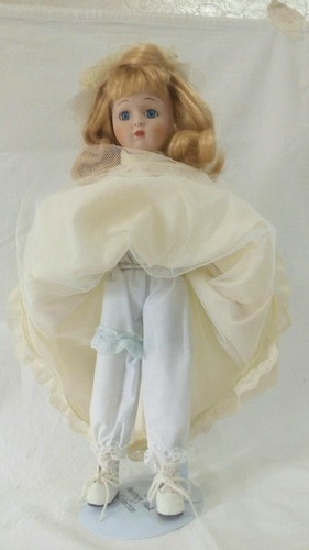 Bambola The Heritage Mint Collection 1988/1989 porcellana porcelain doll cm 43 - Foto 7 di 10