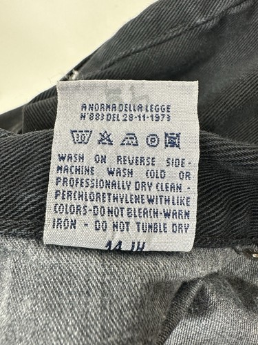 Dolce Gabbana J&ANS Jeans Mens W36 L33 Black Button Fly Soft Italy Designer - 第 6/10 張圖片