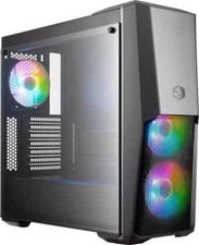 Cooler Master Case PC Desktop Midi Tower per PC Nero MasterBox MB500 ARGB