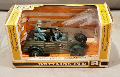 Britains LTD German Scout Car # 9783 Excellent Condition - Picture 6 of 8