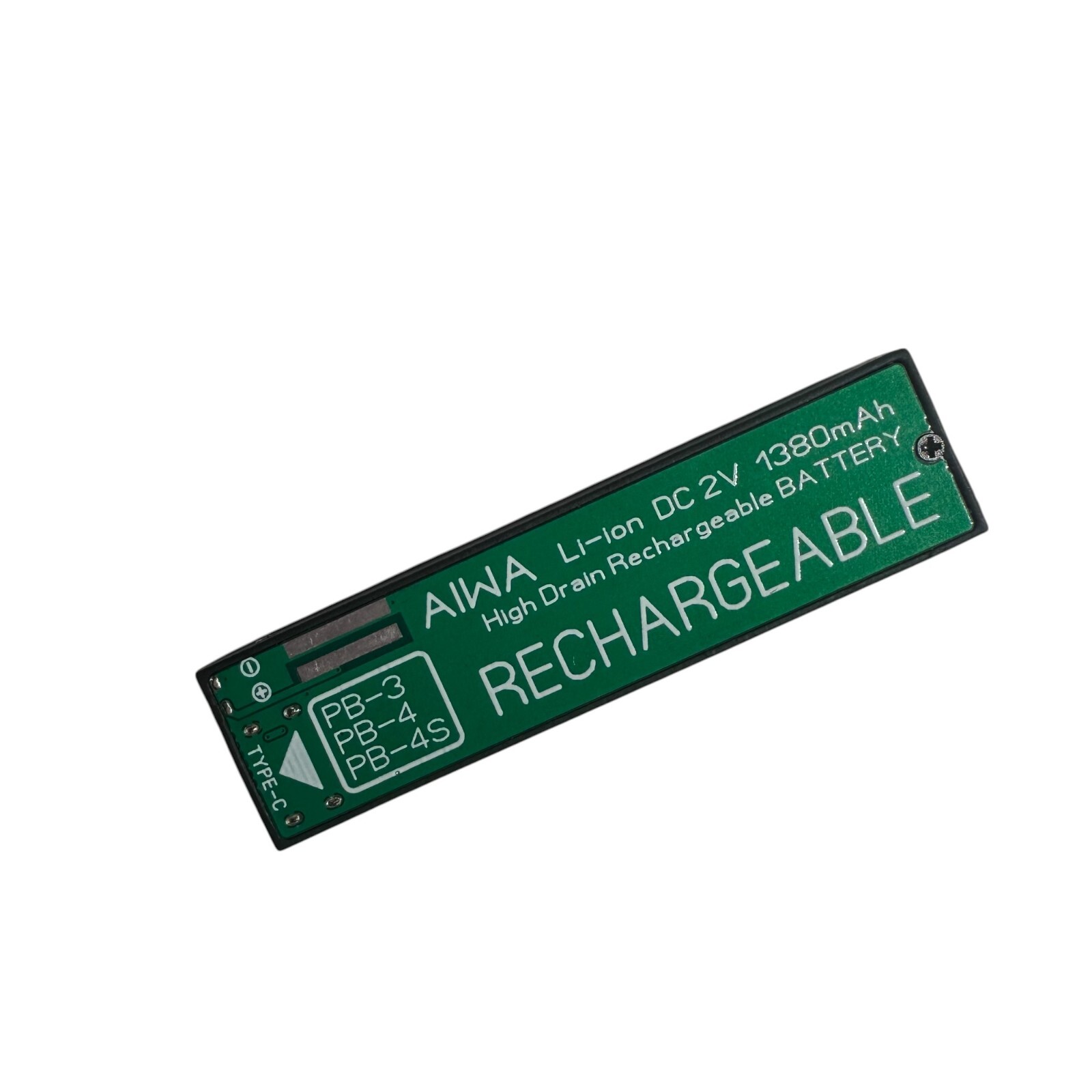 USBC rechargeable Battery PB-3 PB-4 PB-4S For AIWA HS-JX HS-