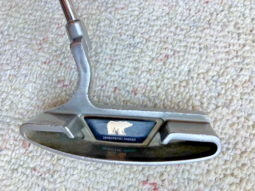 Nicklaus Golden Bear GB-86 Isokinetic Insert Putter RH 35.5" VG