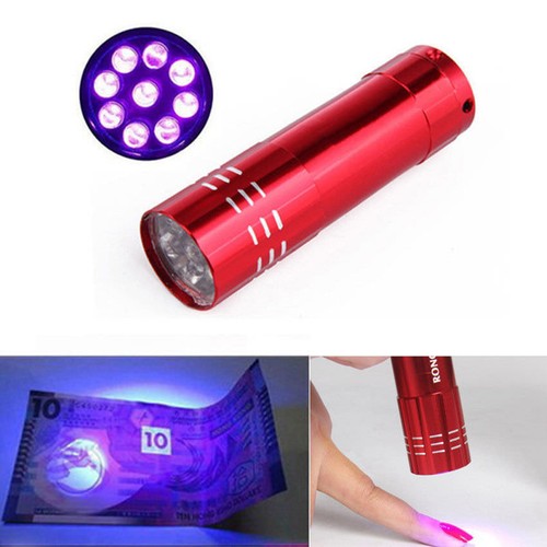Useful Mini LED UV Gel Lamp Light Nail Dryer Flashlight Nail Polish Manicure US - Picture 2 of 12