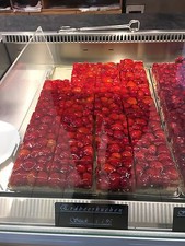 Thekenbleche 60x40x2cm neu 10x Ausstellbleche Kuchenbleche Backshop Obstkuchen