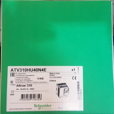 1PC- Schneider ATV310HU40N4E Variable Speed Drive, Easy Altivar 310,4kW/5.5hp