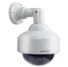 Dummy Camera Blinking Light Outdoor Dome Flashing LED Fake Security Camera
